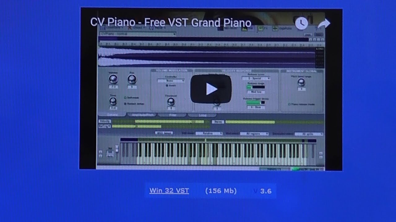 Free Piano VST = Virus?