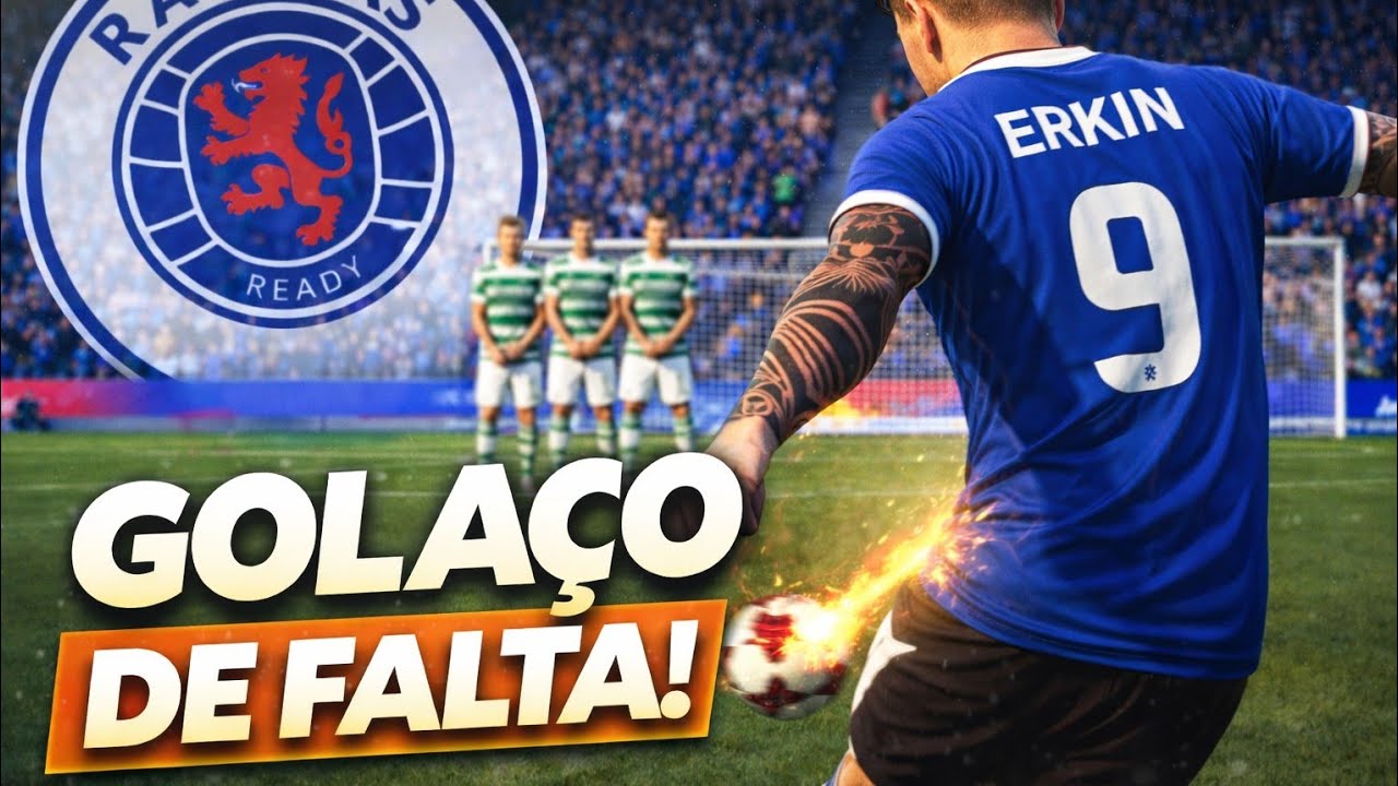 PRIMEIRO GOL de FALTA do ERKIN! - Parte 6
