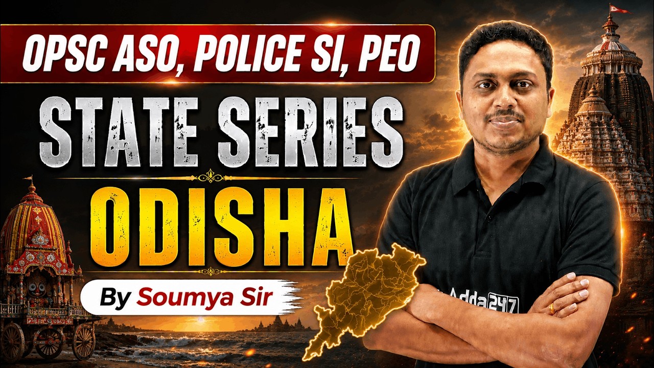 OPSC ASO, Police SI and PEO State Series | ODISHA 2026 | By Soumya Sir