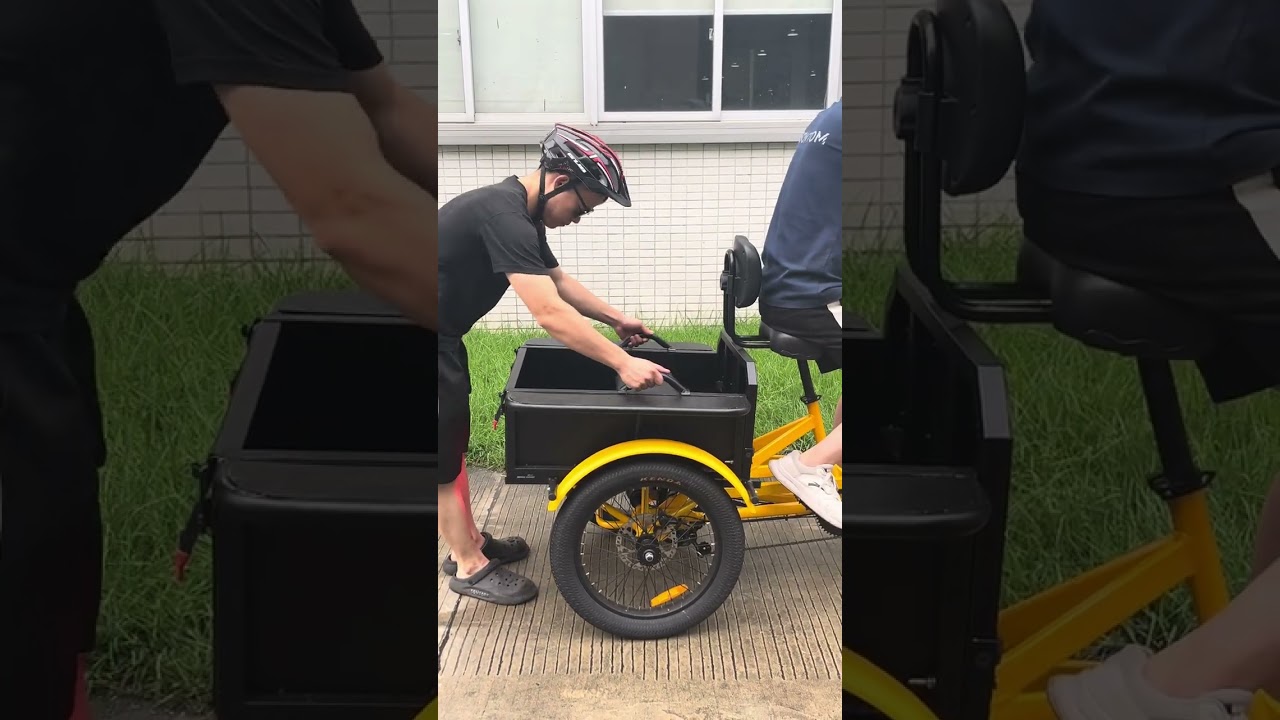 Whale 2.0 Makes Passenger Rides Easy #ebike #obenelectricbike#outdoors #trike#tricycle