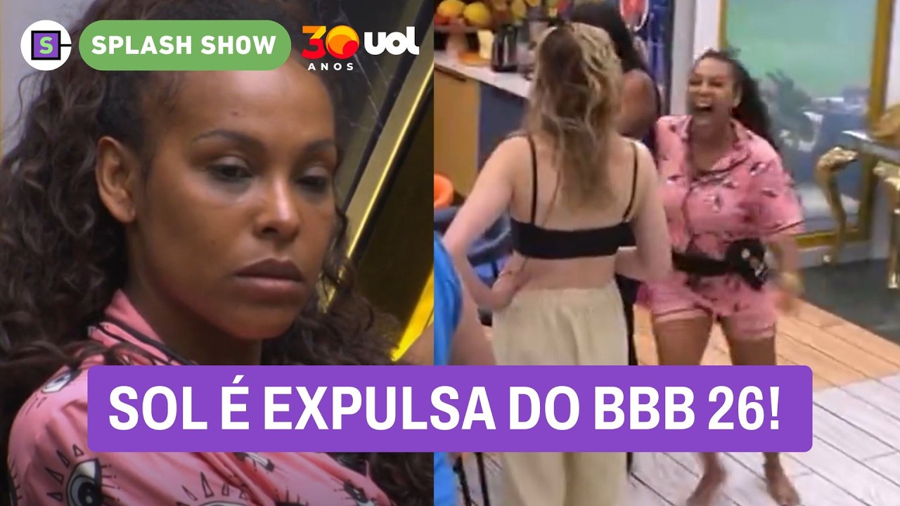 🔴Sol &eacute; expulsa do BBB 26; casa reage e chora; Ana Maria diz que 'daria surra' em Ana Paula e+