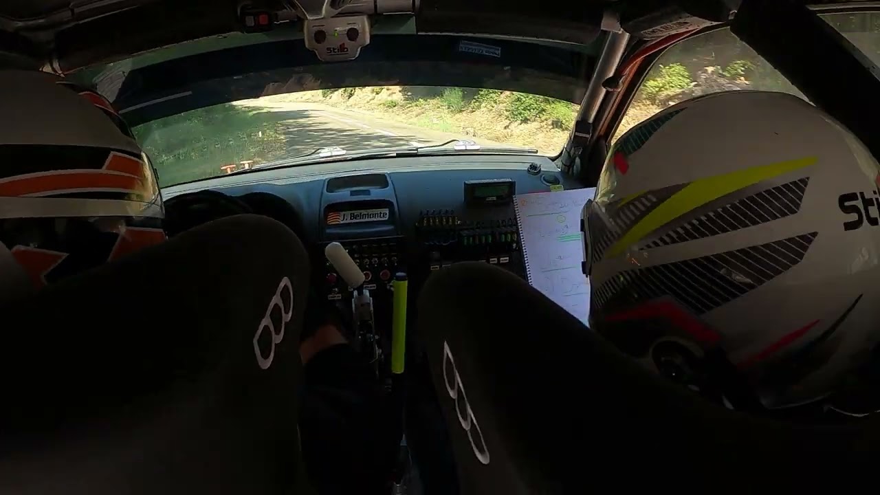 Onboard Joel Belmonte/Marina Culebras Rallysprint Legend les Corbes Tc1 Cladells Clio F2000