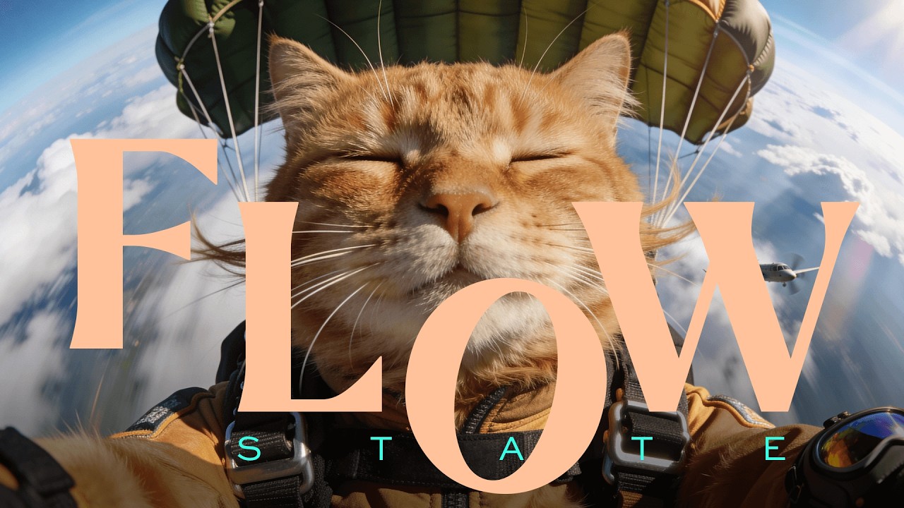 open sky, steady flow. [catflow #09 | flow state playlist]
