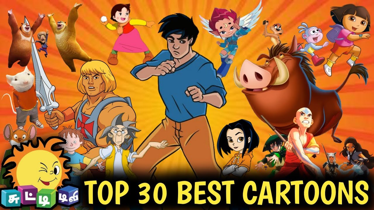 90's Kids Favorite Cartoons in Chutti Tv | Chutti Tv Old Cartoons list in Tamil