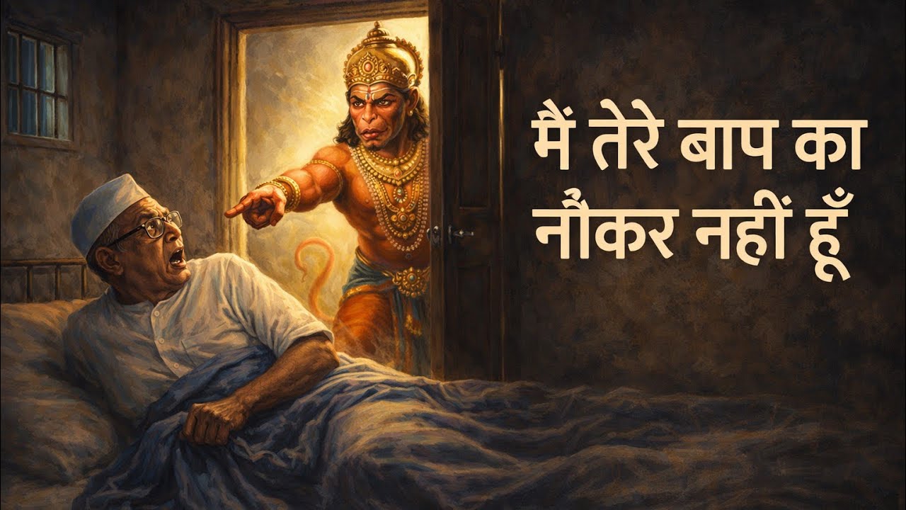 ​परमात्मा एक: जब बाबा के द्वार पर भूखे खड़े रहे हनुमान जी! 😱 (समय की मर्यादा) #parmatmaek