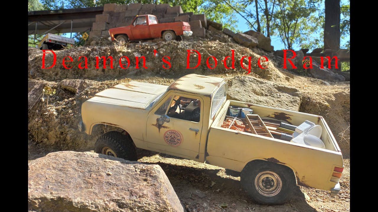 Deamon's Dodge Ram - Element RC Trailwalker + 3D body