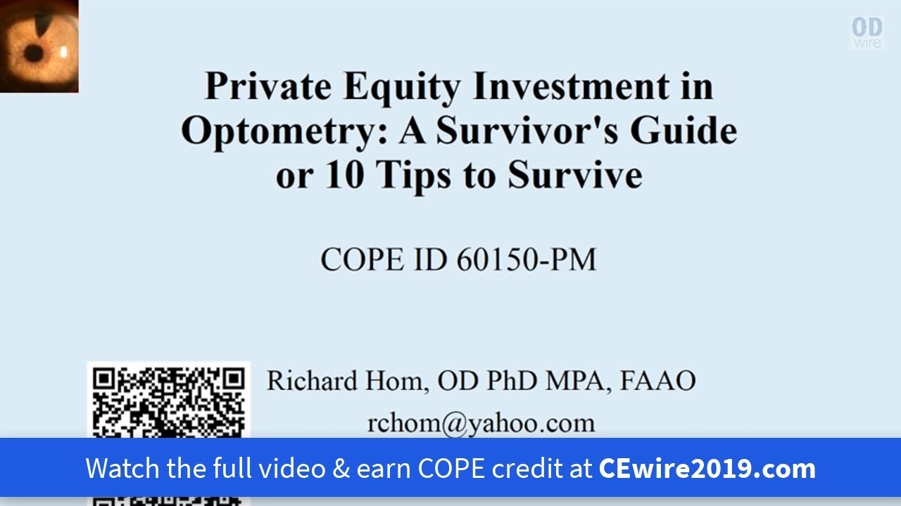 Private Equity Investment - a Survival Guide