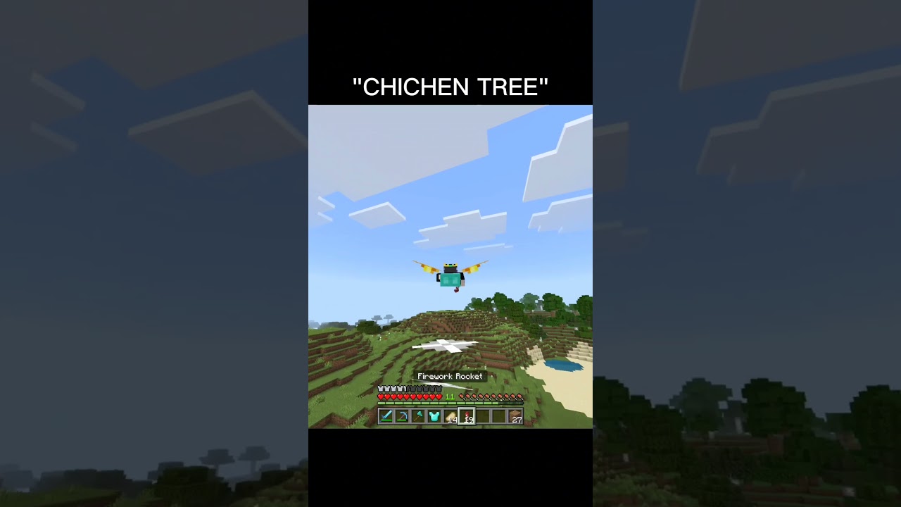 Minecraft Chicken Tree  | Most OP Egg Farm Ever!