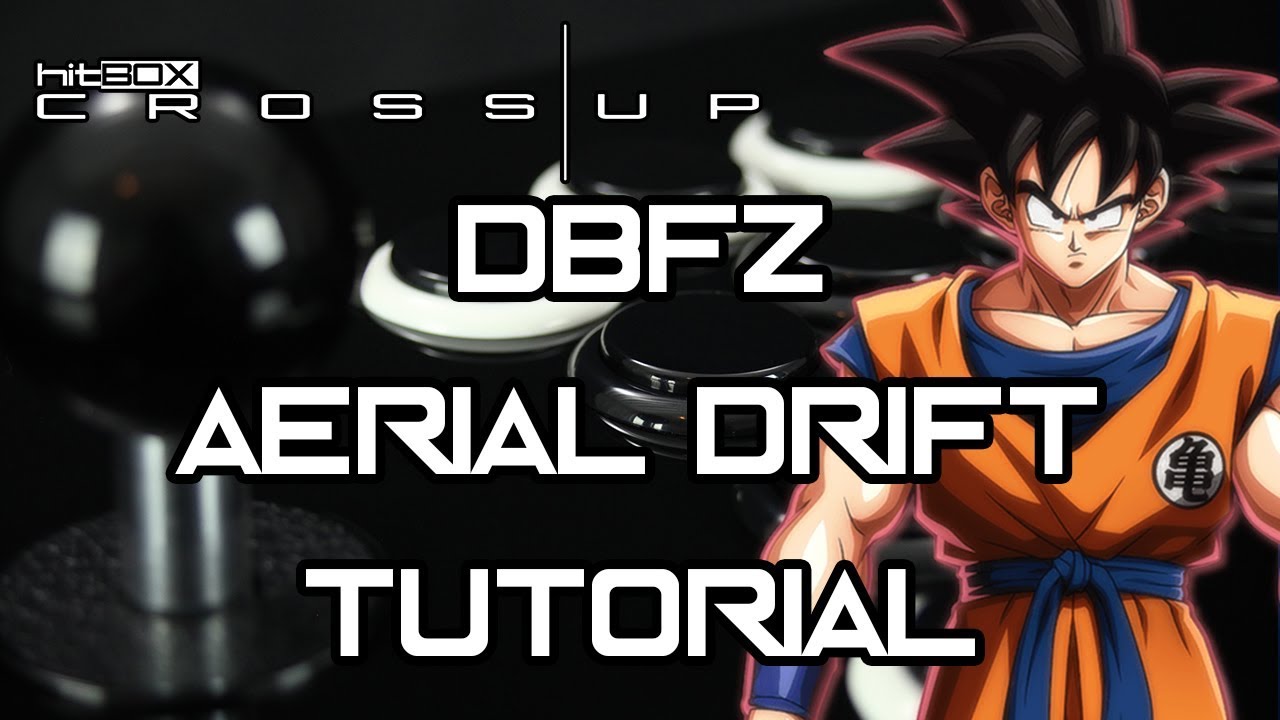 DBFZ Aerial Drift - Hit Box Cross|Up Tutorial