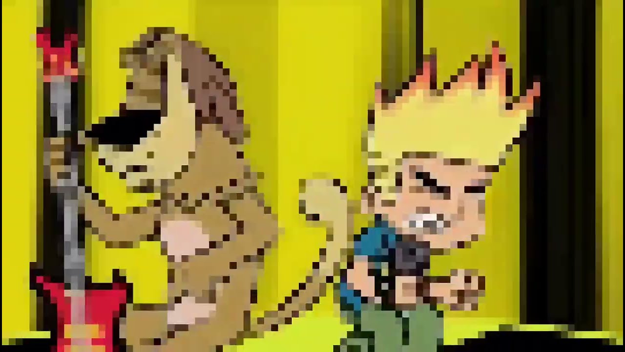 8-BIT Johnny Test Intro Season 1 (WITH CHIPTUNE HQ, High Quality Reverb)