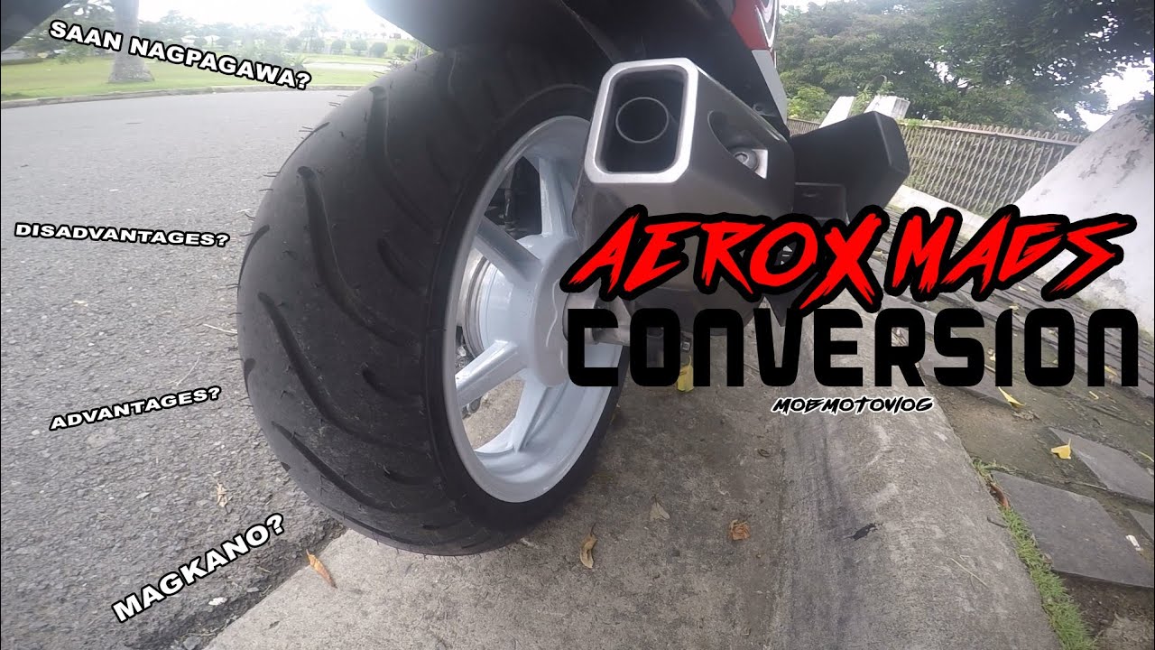 AEROX MAGS CONVERSION | RB6 MAGS | MICHELIN PILOT STREET TIRES