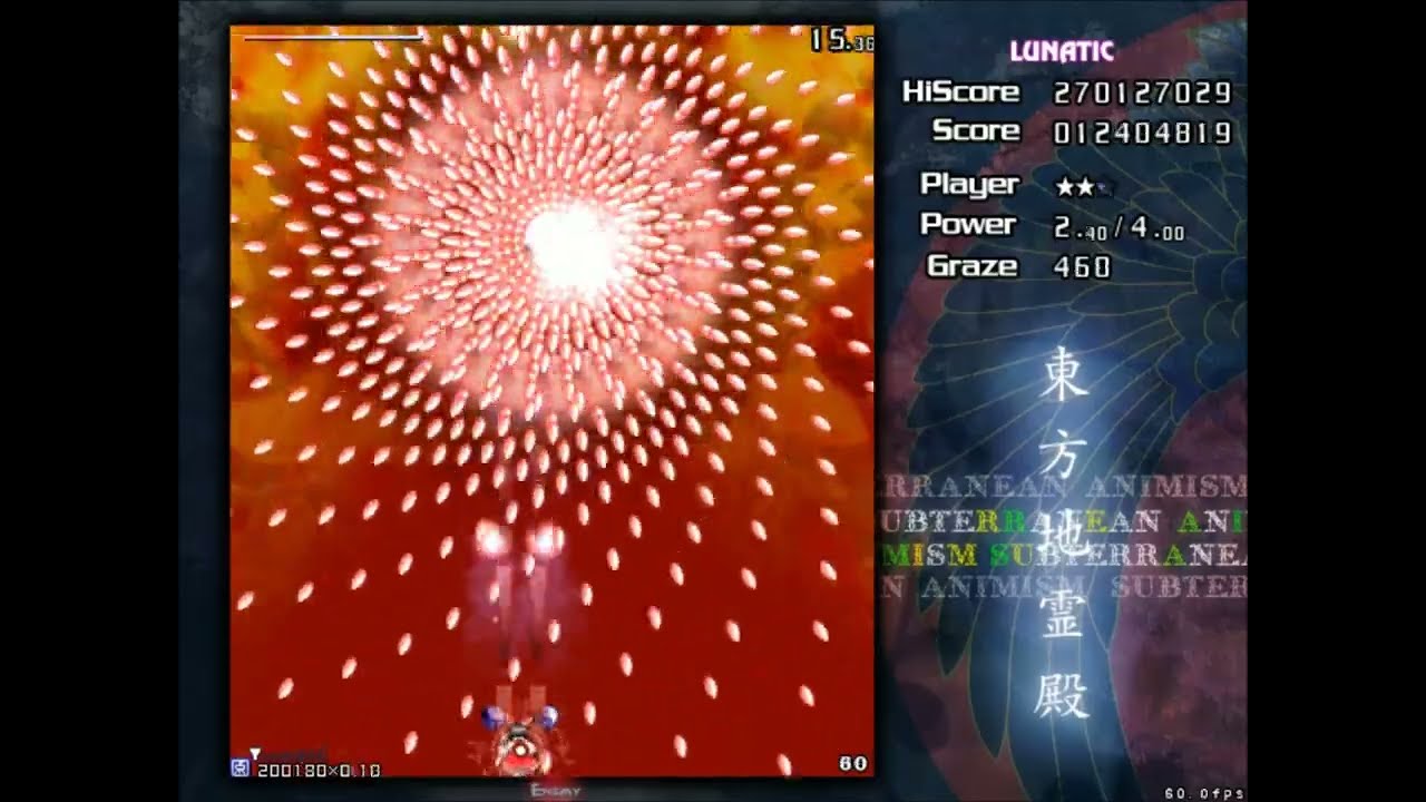 So,uh…I make through the Lunatic level(TH11 hardest level with continune)