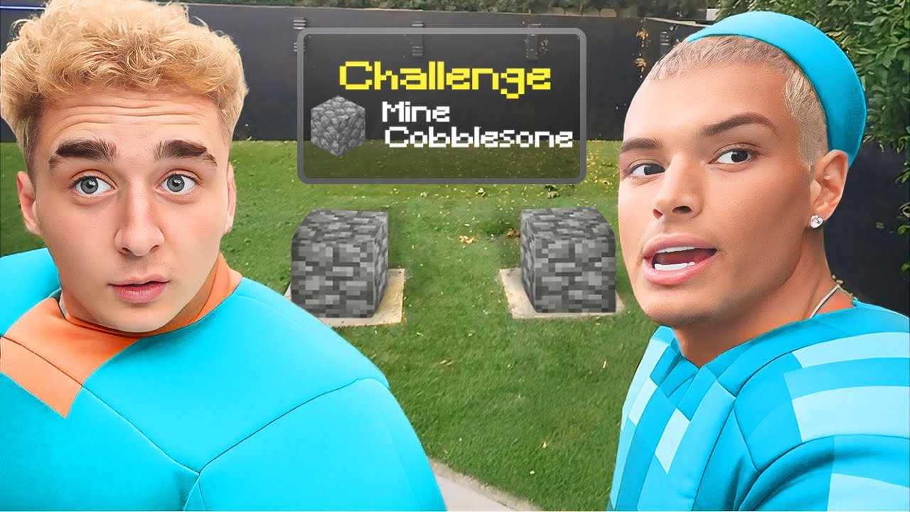 Testing Our Minecraft Skills IRL..