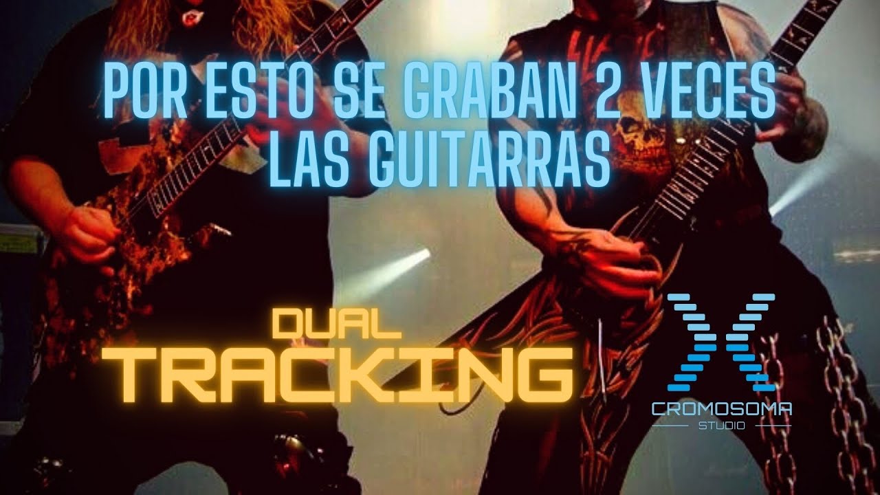Muro de guitarras BRUTAL. Que es y como aplicar el DUAL TRACKING en guitarras METAL.