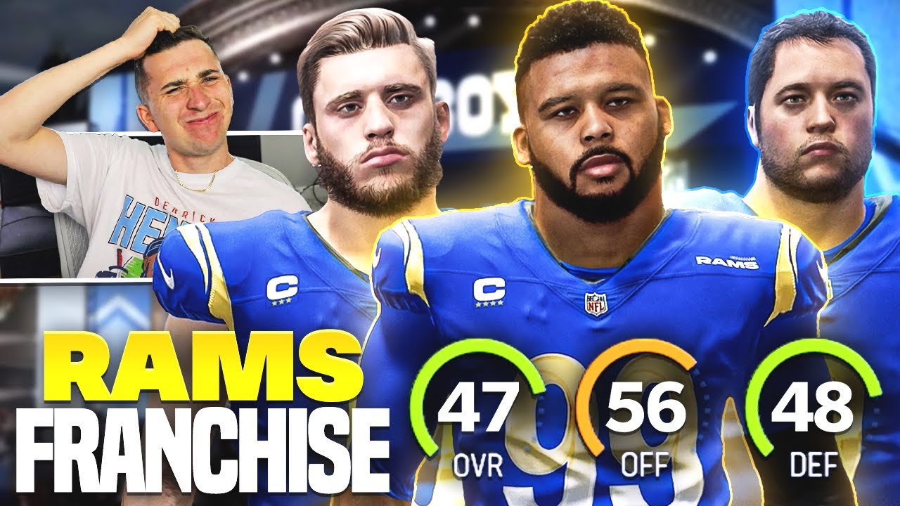 10 YEAR REBUILD WITH THE RAMS, THE WORST TEAM IN NFL.. Year 1