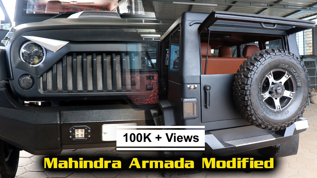 Mahindra Armada Modified | Armada Modified Interiors | Jeep Modification in Coimbatore