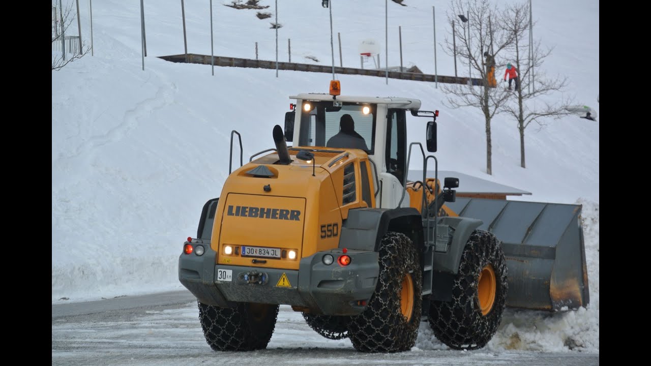 Die Schneegiganten der Piste Teil 2/Liebherr 550& MAN❄️❄️❄️