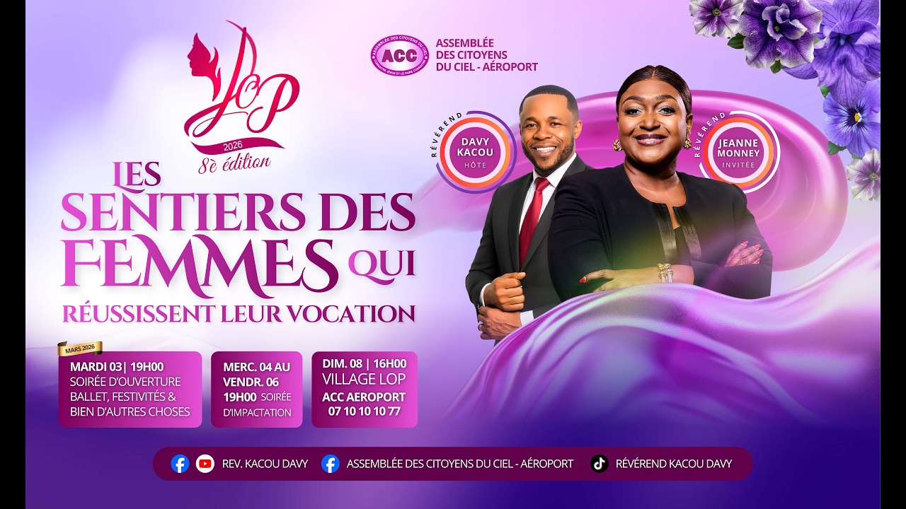 ✨𝐂𝐎𝐍𝐅𝐄́𝐑𝐄𝐍𝐂𝐄 𝐃𝐄𝐒 𝐅𝐄𝐌𝐌𝐄𝐒 🅻🅾︎🅿︎ 2️⃣0️⃣2️⃣6️⃣ ➖8e ᴇᴅɪᴛɪᴏɴ || SOIREE D'OUVERTURE || 03 Mars 2️⃣0️⃣2️⃣6️⃣