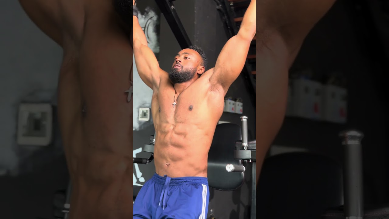 Don&rsquo;t be lazy to train your Abs. #ethiopia  #abs #bodybuilding  #motivation #gym #youtube