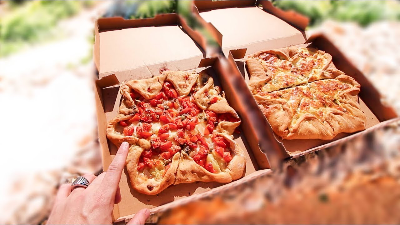 La strana PIZZA DI MALTA  - cibo italiano a Malta