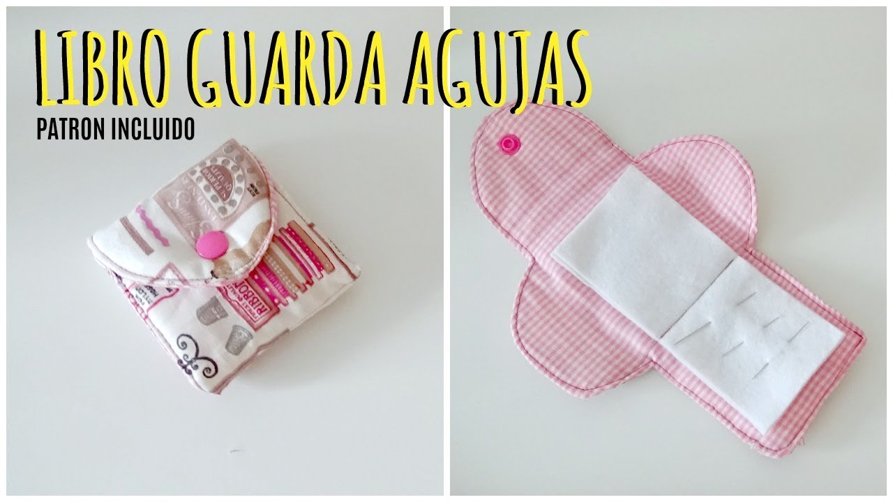 Libro guarda  agujas ( patrón incluido )