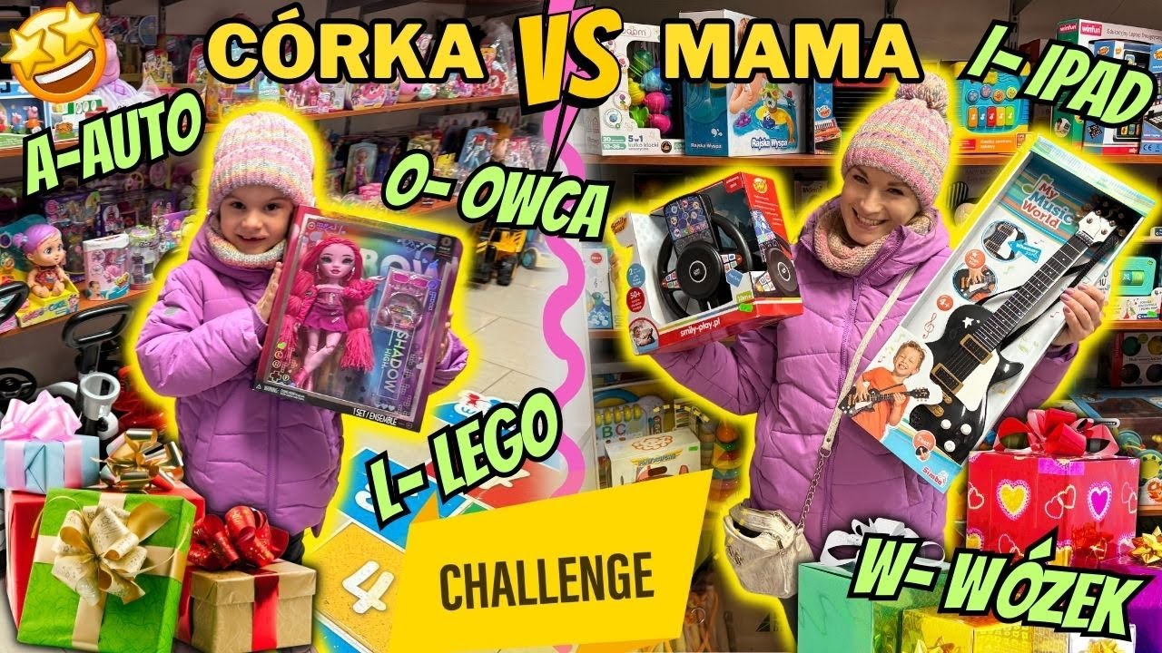 Która z nas zrobil lepszy prezent z liter imienia wygrywa🤩🔥 Challenge💖
