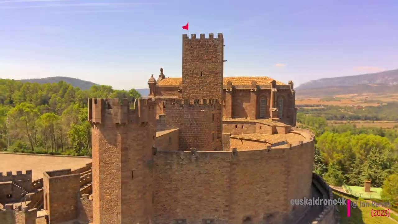 XABIER GAZTELUA / CASTILLO JAVIER - Drone / Dron - NAFARROA / NAVARRA - PAÍS  VASCO / EUSKAL HERRIA