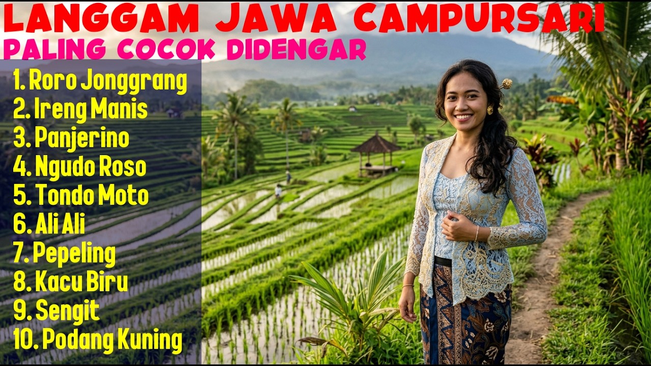 LANGGAM JAWA CAMPURSARI GENDING JAWI 🍵 PALING COCOK DIDENGAR SAAT