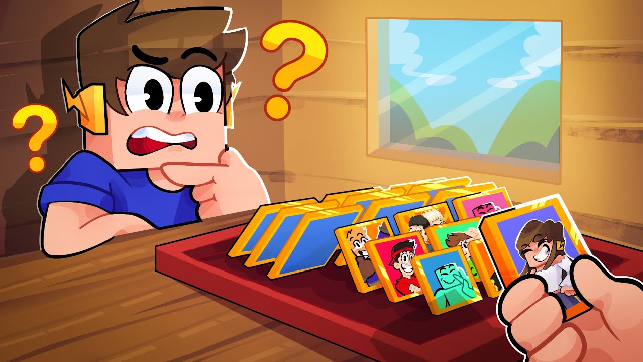 Você consegue adivinhar o YOUTUBER FAMOSO no Minecraft?