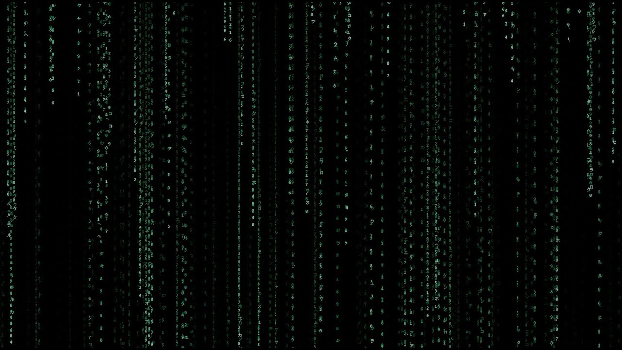 MatrixRain: Japanese Characters and Numbers in Matrix Style