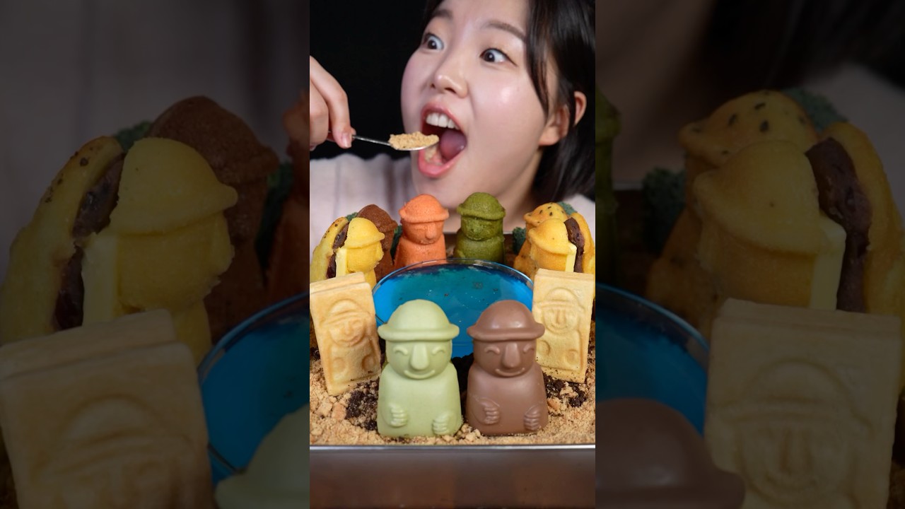 ⛰️ A Must-Try Dessert from Jeju, Korea 🍊🪨