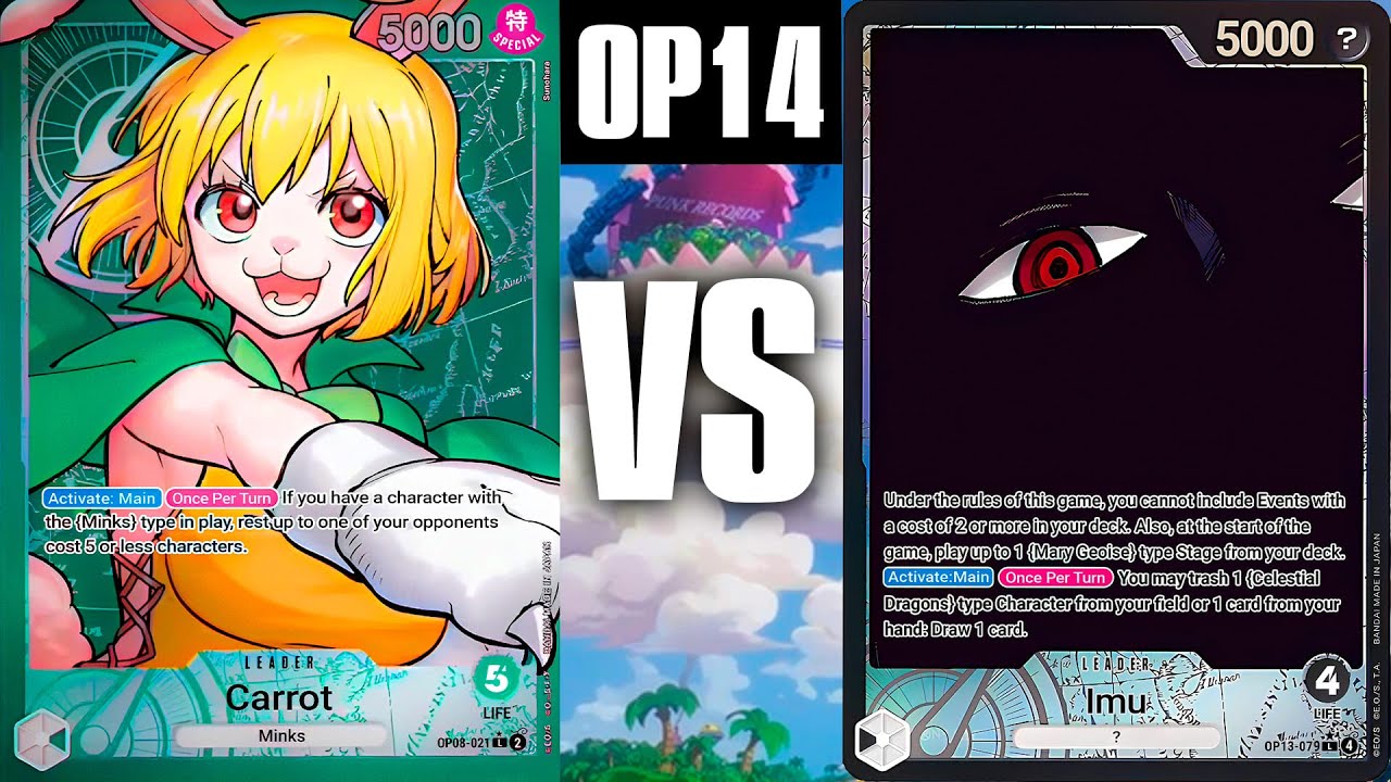 ♠️ POV Carrot G vs Imu B [OP14] 25 players ♠️ One Piece TCG