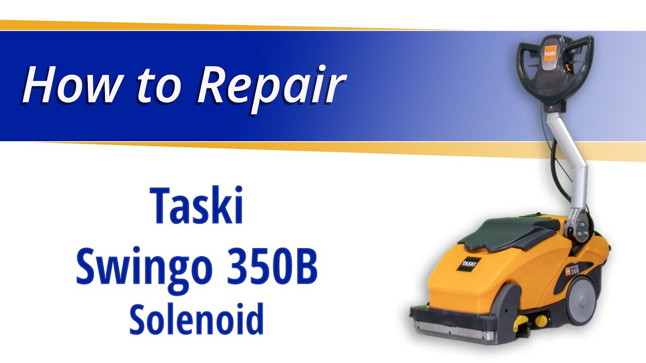 How to Replace the Solenoid on the Taski Swingo 350B