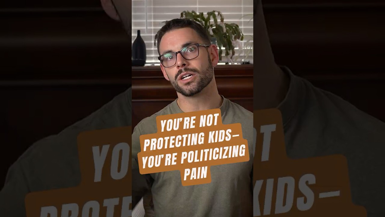 You&rsquo;re not protecting kids, you&rsquo;re politicizing pain #emotionregulation #growthjourney #adolescence
