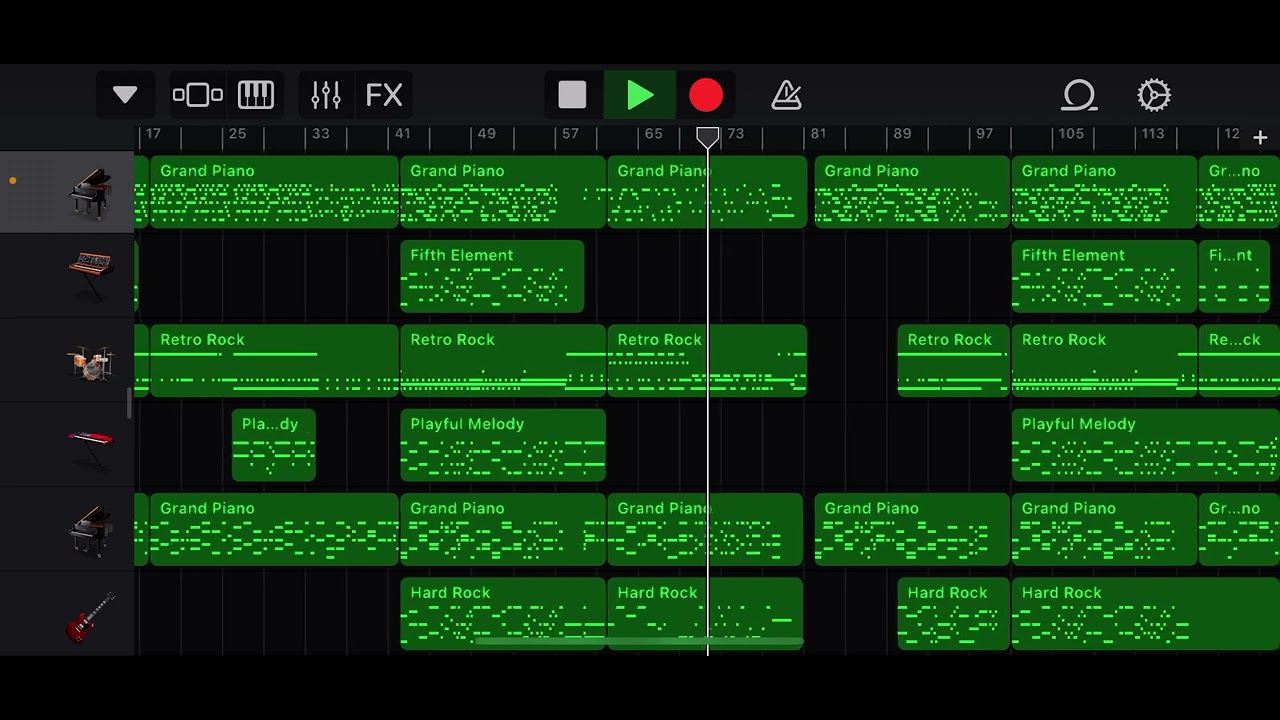 アニメのopみたいな疾走感あふれる曲【GarageBand】