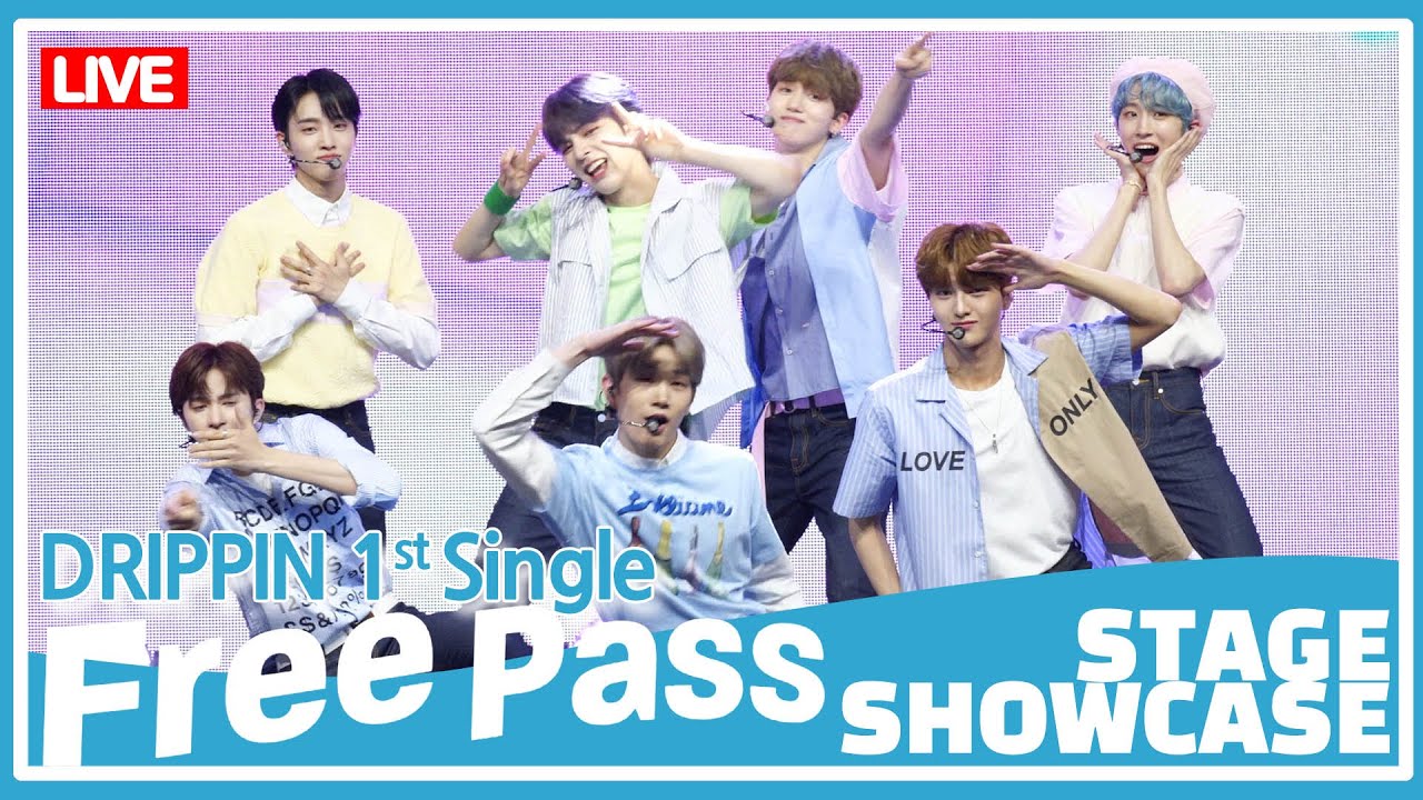 [4K LIVE] DRIPPIN - Free Pass(프리패스)(TITLE TRACK) 1st Single [Free Pass] Media Showcase