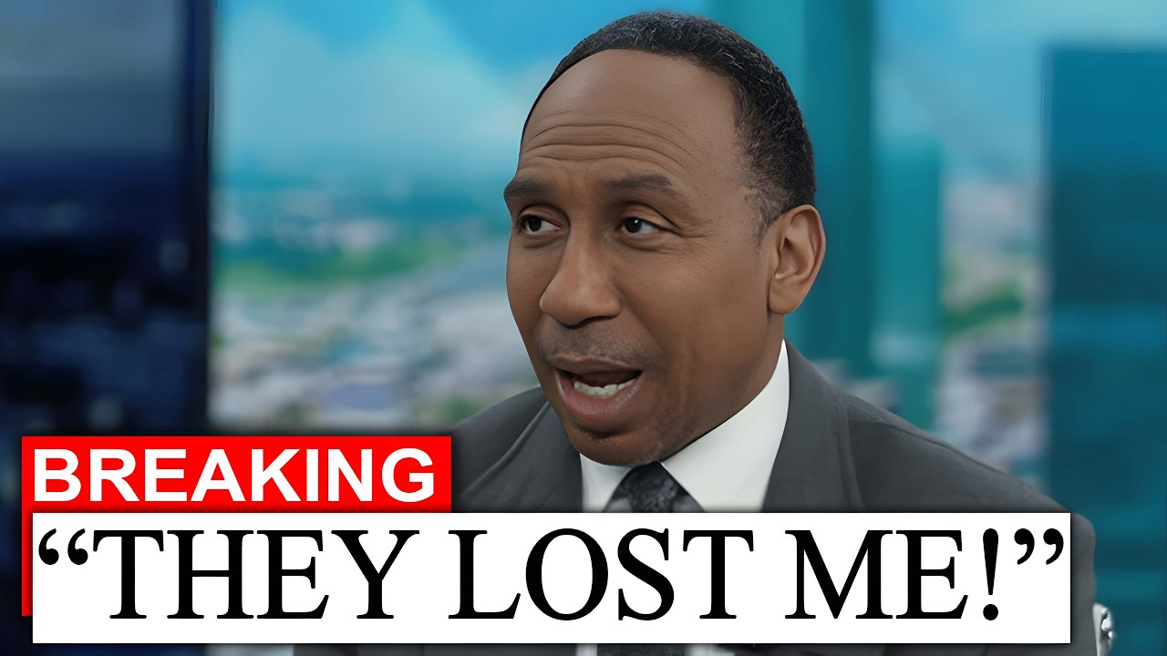 Stephen A. Smith Finally Breaks Silence, I’m Done With the Left