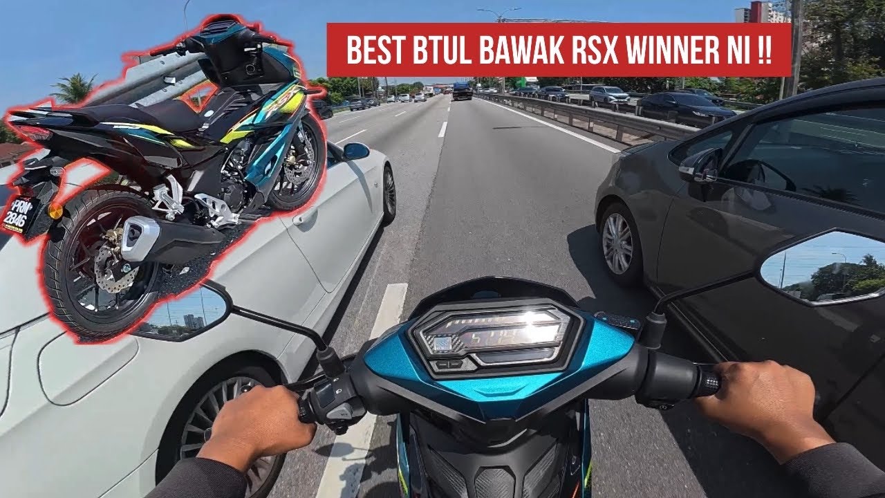 SEDAP MENCILOKK DGN HONDA RSX WINNER NI 😍 | Brek ABS pun best | Slipper clutch? Fuhh 🤘🏼