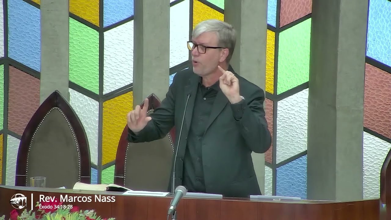 As festas de Israel e seus propósitos (Êxodo 34:18-28) | Rev. Marcos Nass