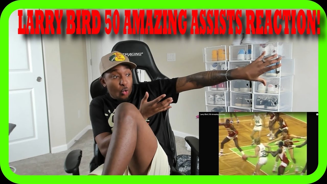 Larry Bird | 50 Amazing Assists REACTION!