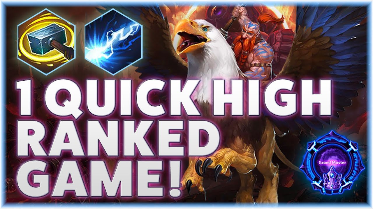 Falstad Gust - ONE QUICK HIGH RANKED GAME! - Grandmaster Storm League