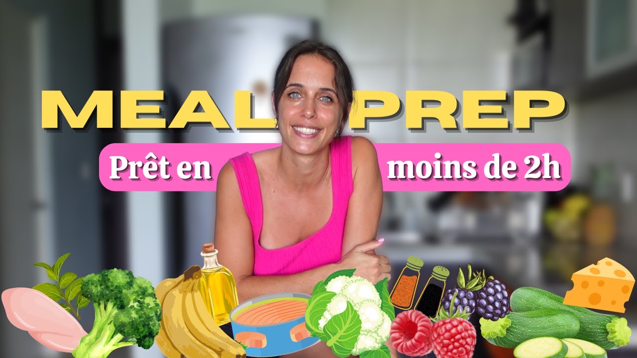 Meal Prep du Dimanche | Facile & Rapide