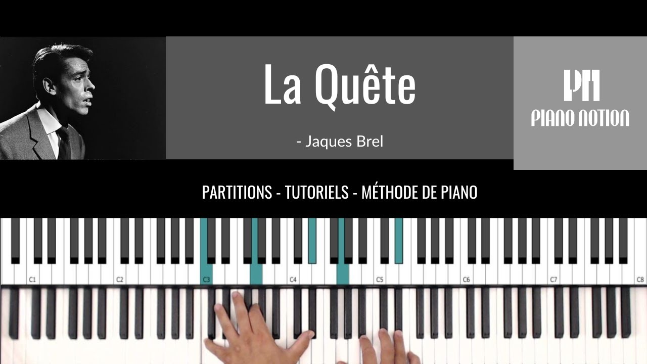 The Impossible Dream - The Quest -  La Quête (Piano Sheet - Piano Solo - Cover - Tutorial)