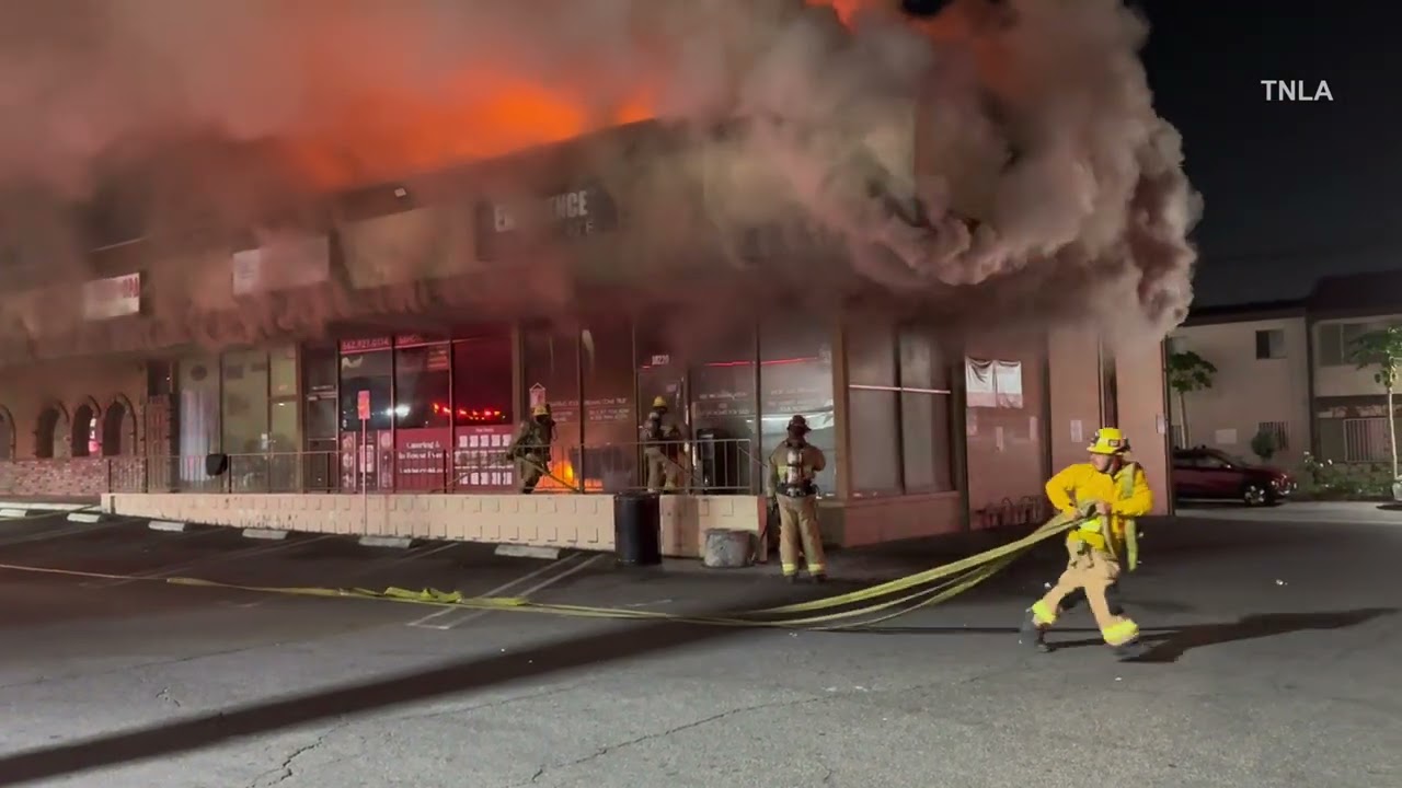 Downey Commercial Structure Fire