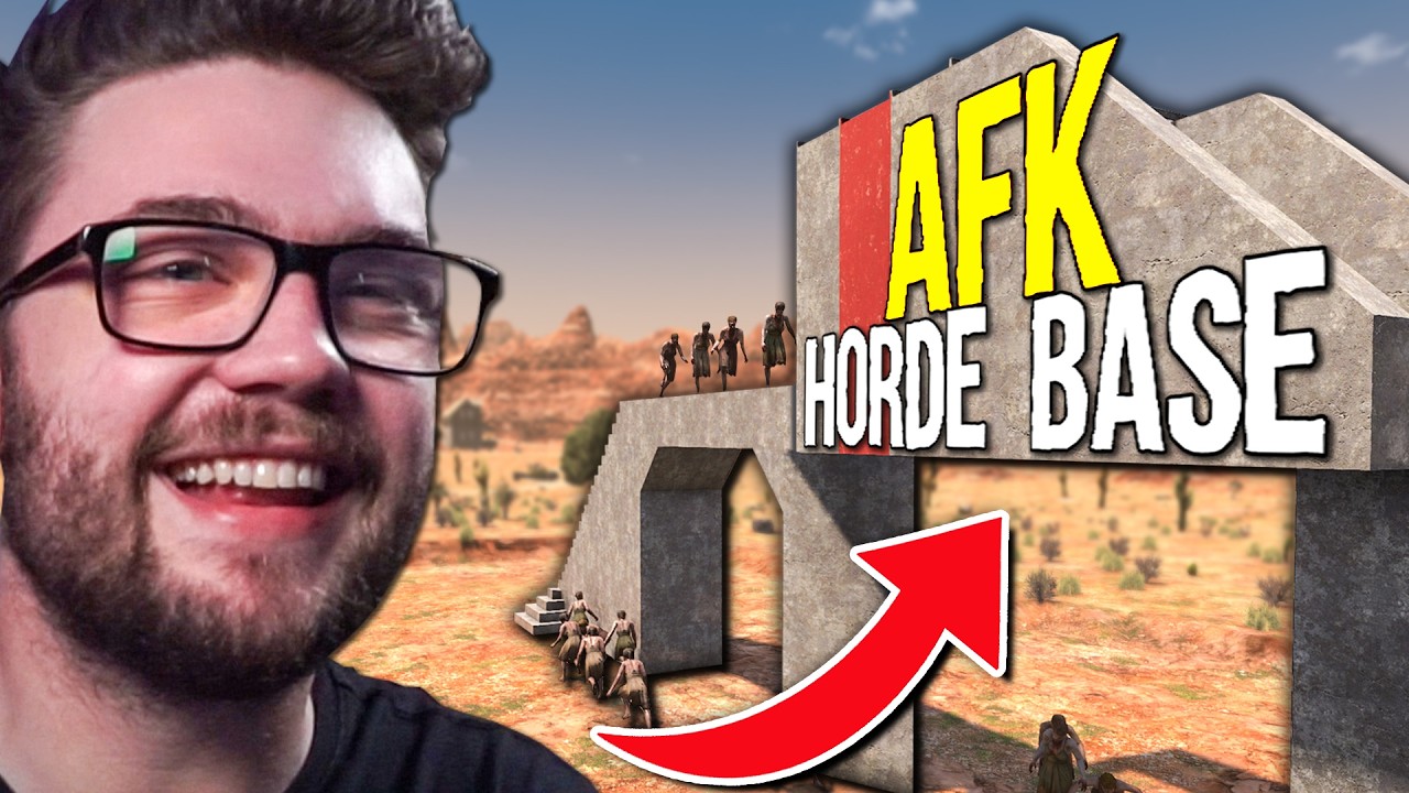 HOW TO BUILD A HORDE BASE in 7 Days to Die UPDATE 1.0