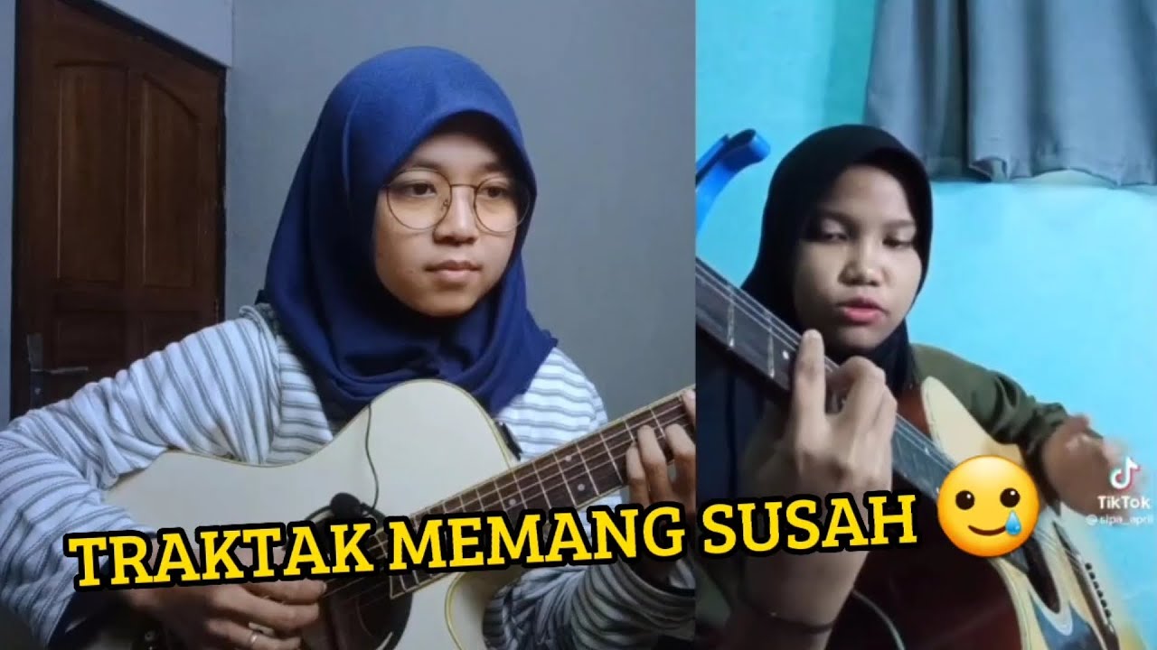 belajar traktak lewat TUTORIAL dari video TIKTOK