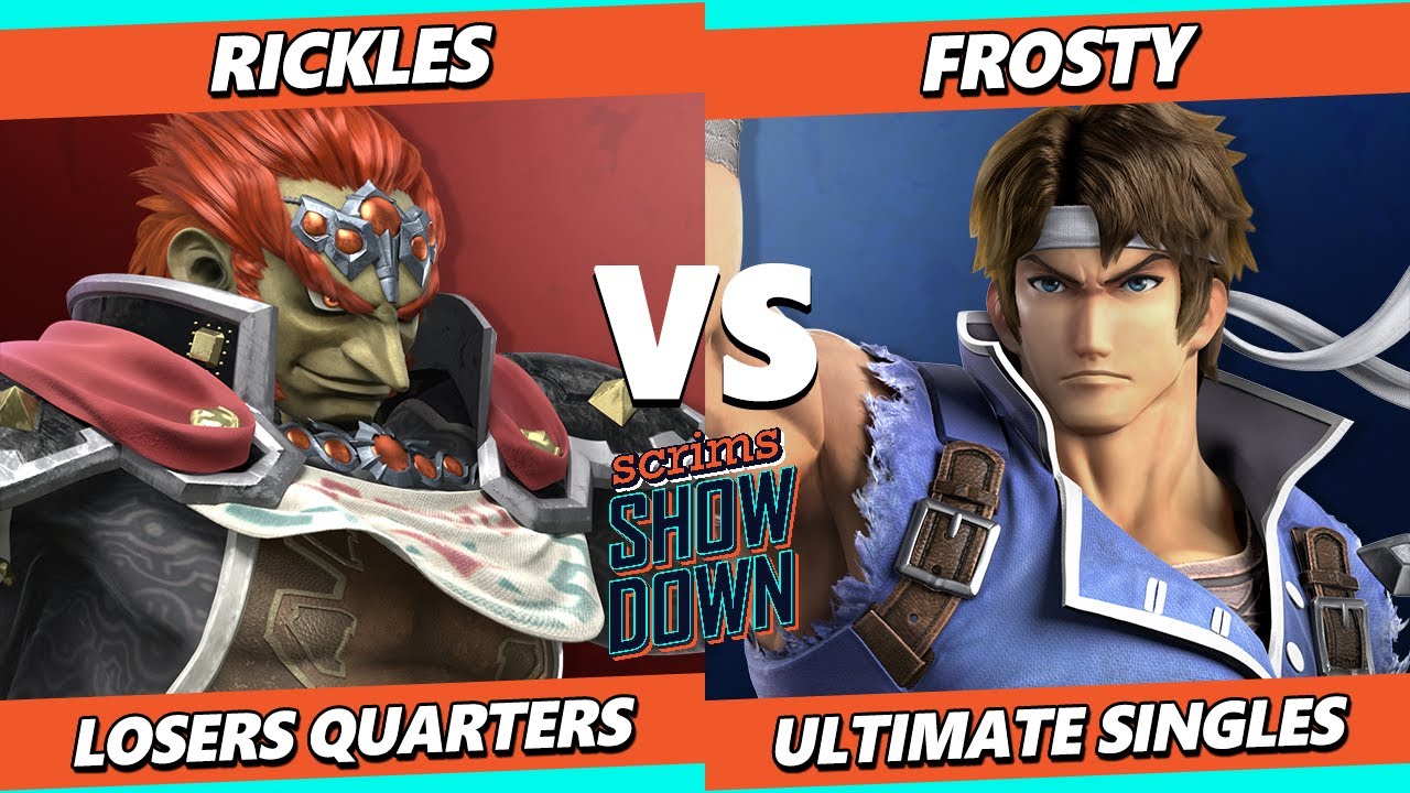 Scrims Showdown 76 - Frosty (Wolf, Richter) Vs. Rickles (Ganondorf) Smash Ultimate - SSBU