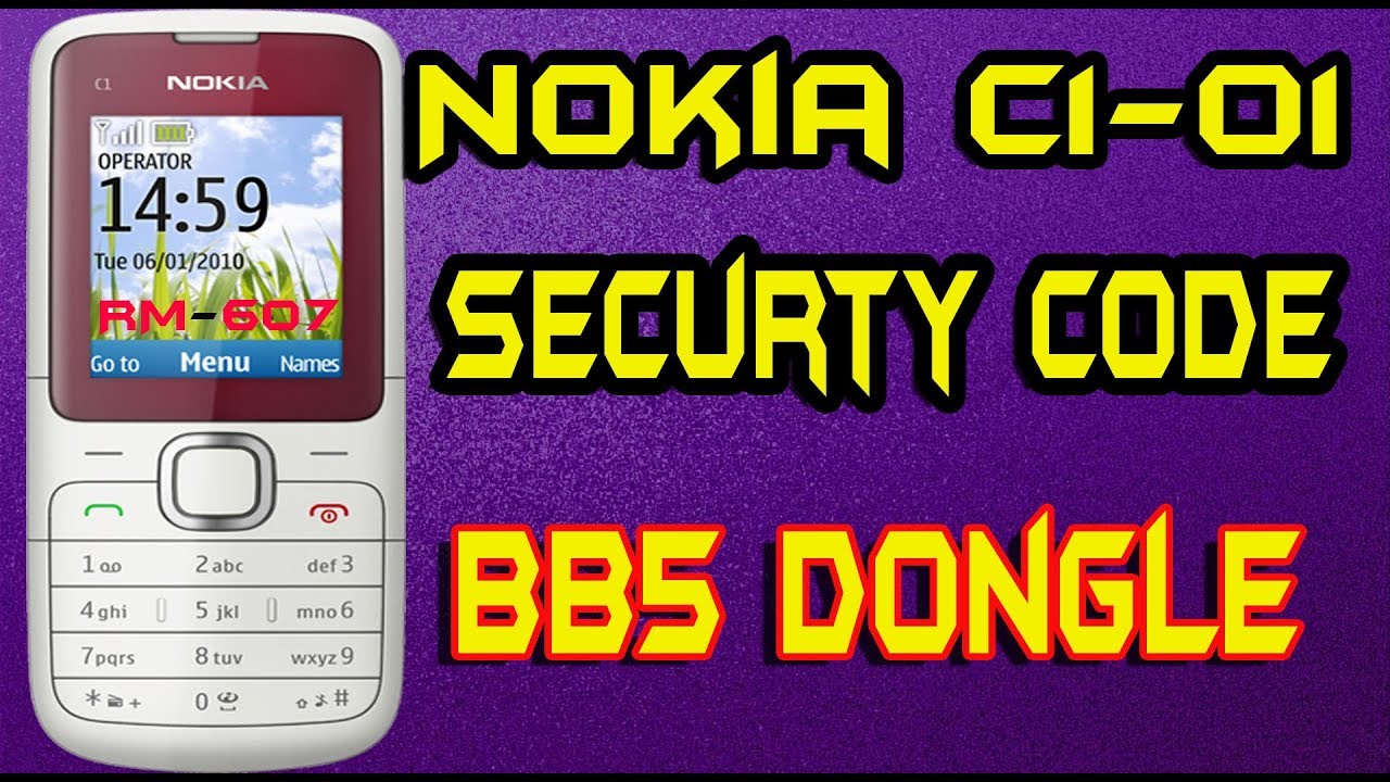 RM-607 Nokia C1-01 Securty Code Reset And Full Flash Best Dongle