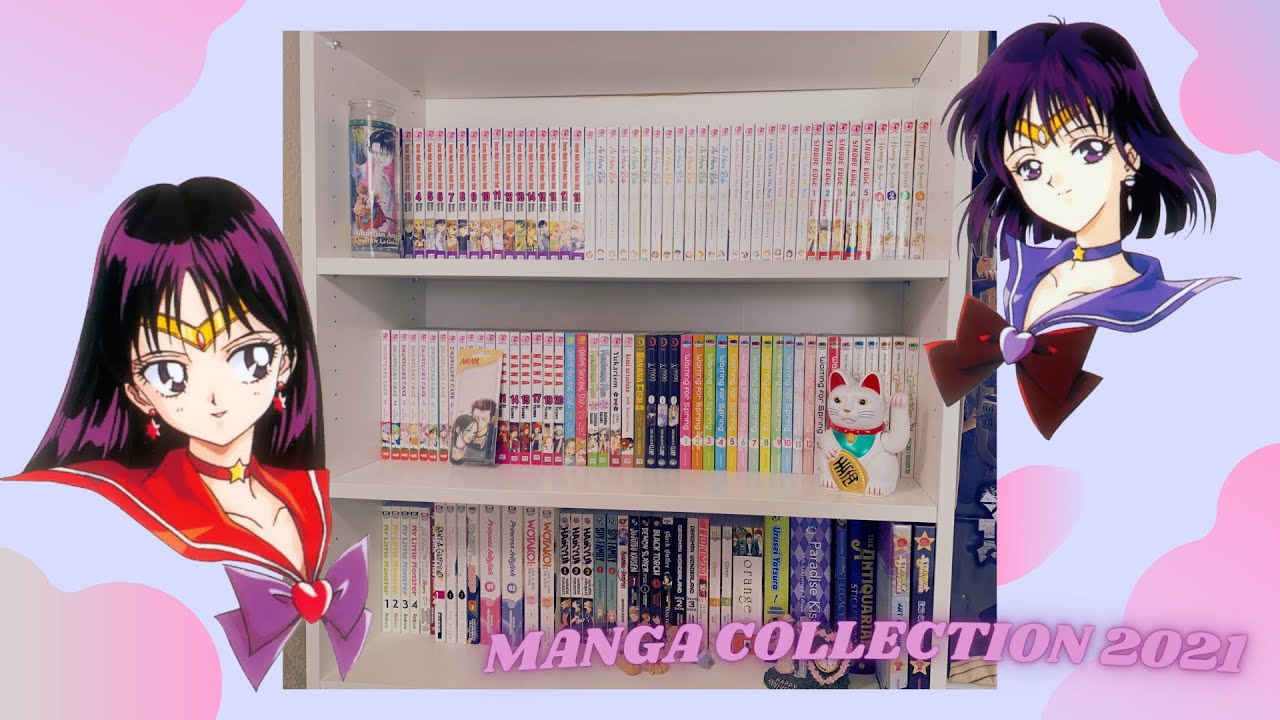 my small manga collection ♡︎ (mostly shoujo) || apr 2021