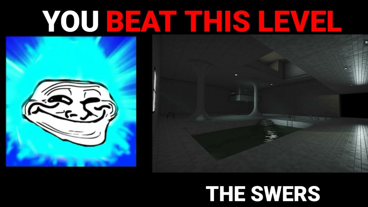 You Beat This Level In Apeirophobia (Roblox)....(Troll Face Becoming Canny Meme Extended Version)